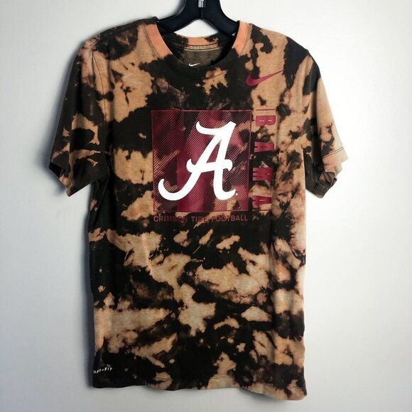 Nike Alabama Crimson Tide The Nike Tee Shirt Small Black - Picture 1 of 6